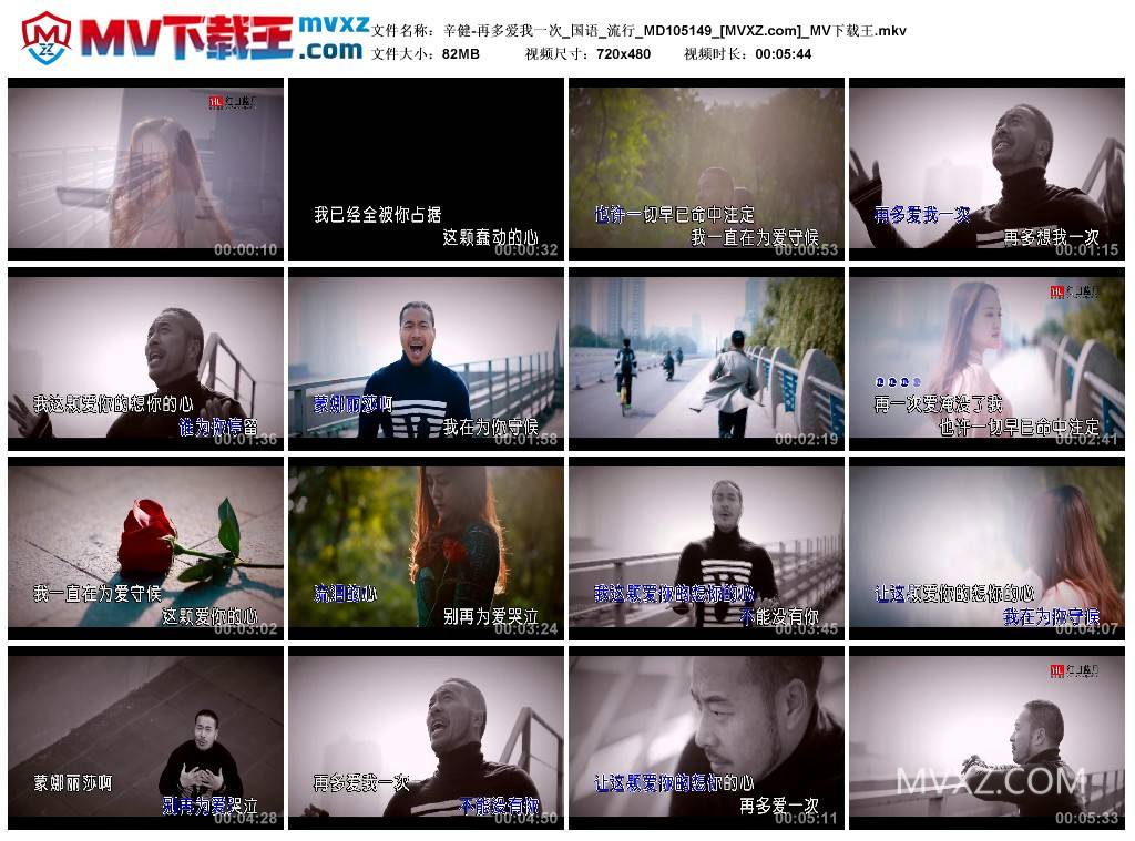 辛健-再多爱我一次_国语_流行_MD105149